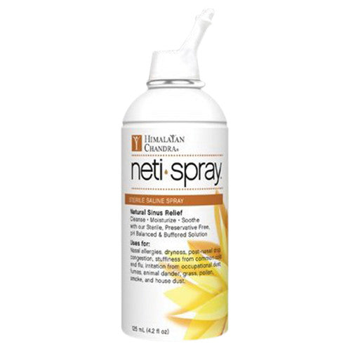 Himalayan Institute Press Neti Spray Strile Saline Spray, 4.2 oz